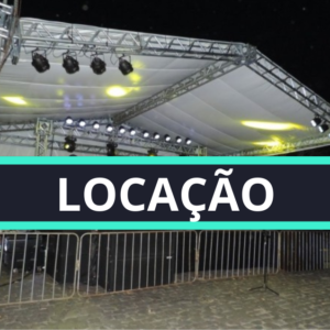 estrutura de som e palco com tablado e praticavel para locação sp